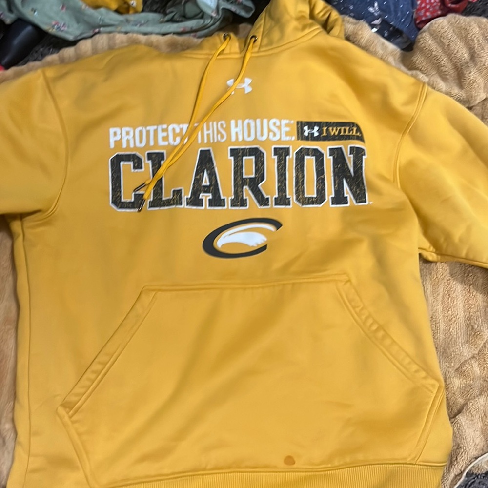 yellow clarion hoodie